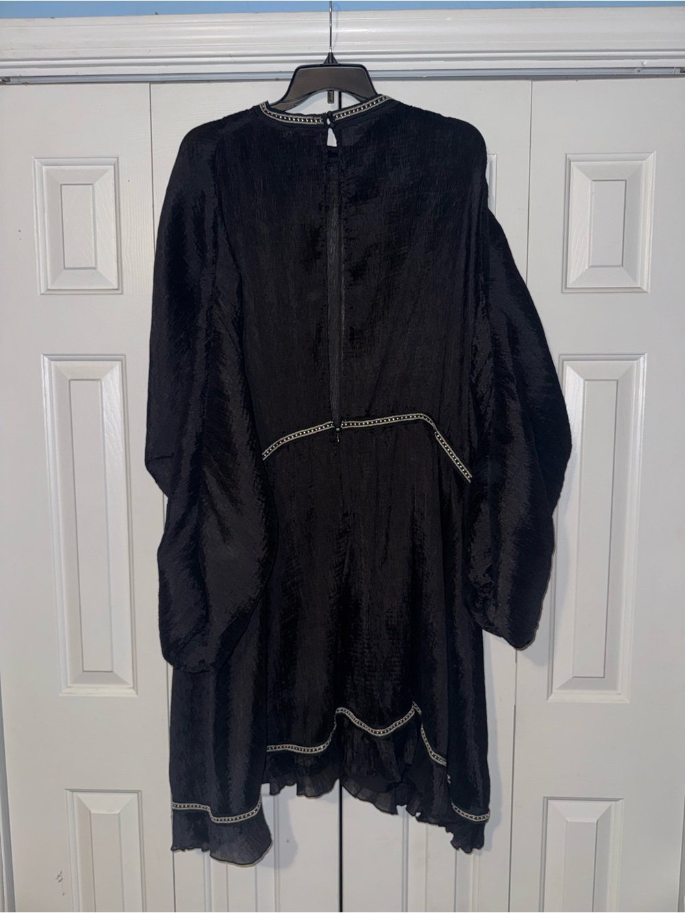 ASOS Sz 24 NWT Curve Black Midi Dress - Picture 7 of 8